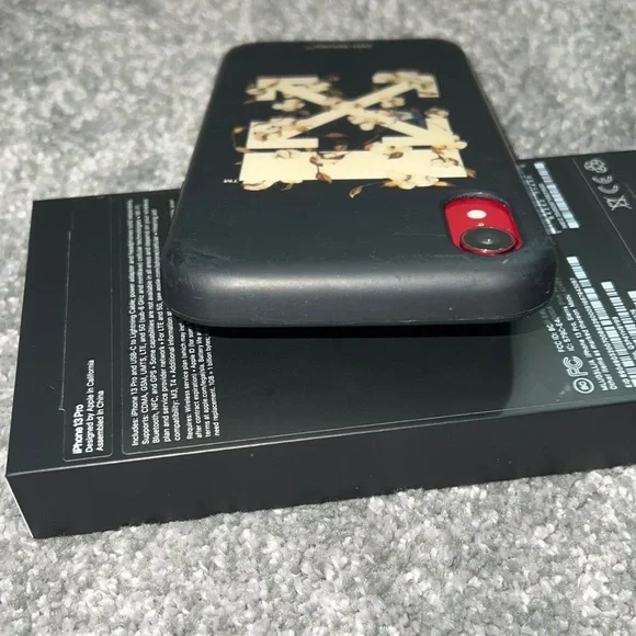 iPhoneアクセサリー OFF-WHITE XR iphone case OFF-WHITE NIKE AIR JORDAN MICHAEL iPhone XR Case Cover